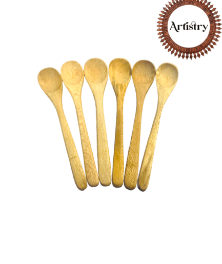 Mini Ice Cream Wooden Spoon Set