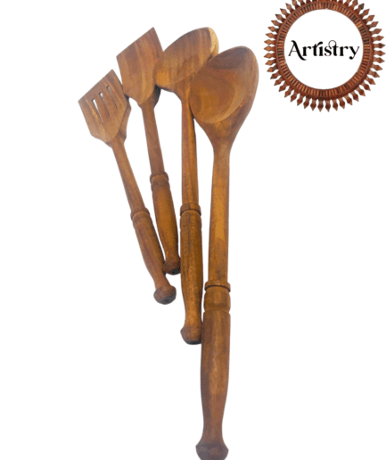 Handcrafted Wooden Kitchen Utensils for Cooking