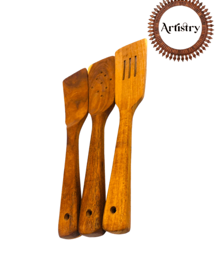 Handcrafted Wooden Kitchen Utensils for Cooking